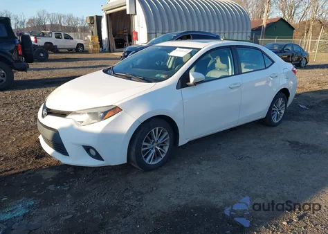2014 Toyota Corolla Le Plus from USA, damaged, VIN 2T1BURHE2EC136290